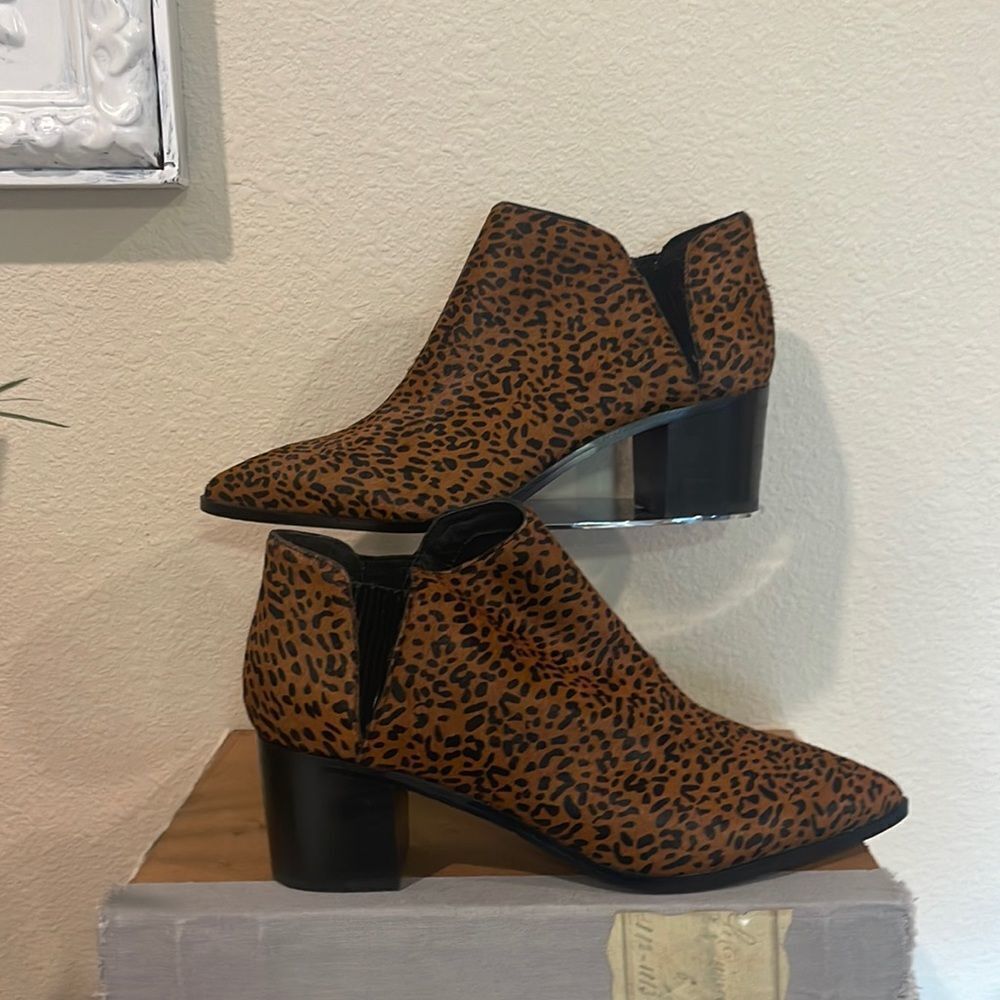 Revel‎ Booties SANCTUARY Womens 9.5 shoes leopard BROWN Shoes new